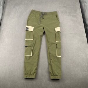Rock Salt Mens Olive Green Waterproof Cargo Jogger Pants Medium R935035Q-B0-F92